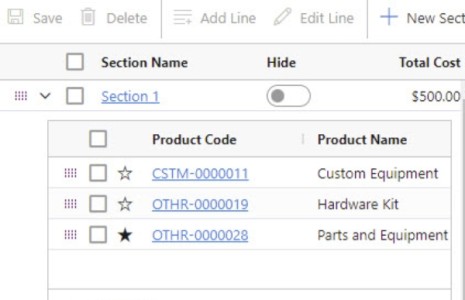 Quoting Tool in Dynamics 365